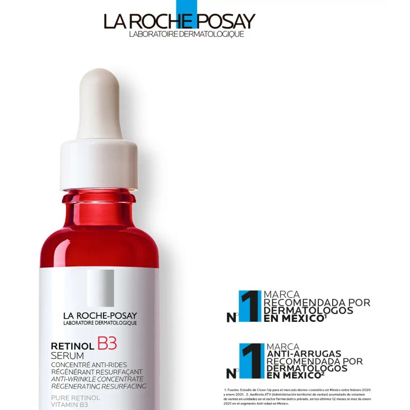 La Roche Posay Retinol B3 Serum Facial Antiarrugas Profundas