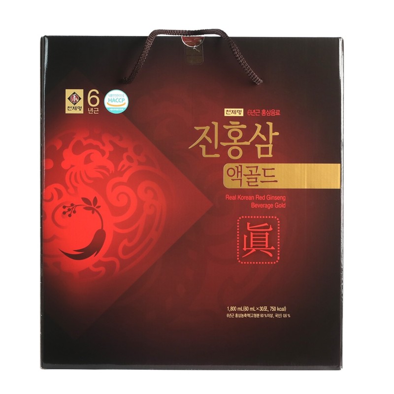 Cheonjemyeong 6-year-old red ginseng extract Jinred ginseng extract gold 30