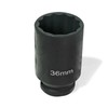 5pc 1/2" Drive 12 Point Drive Deep Spindle Axle Nut
