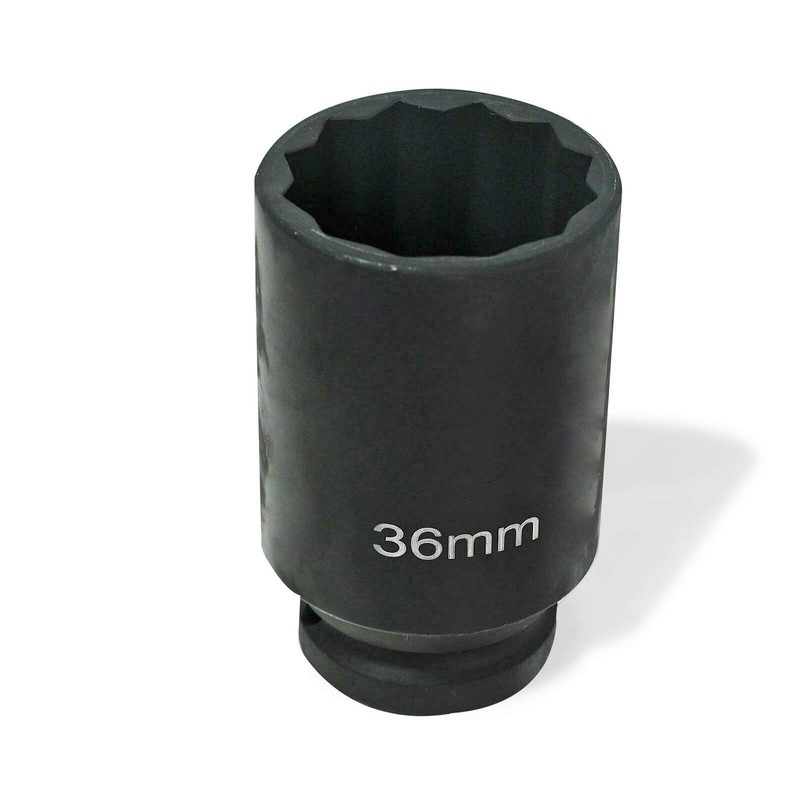 5pc 1/2" Drive 12 Point Drive Deep Spindle Axle Nut