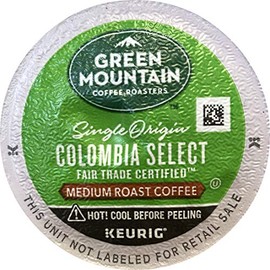 Green Mountain Coffee Colombia Select, Single-Serve Keurig K-Cup Pods, Medium Roast Coffee, 24 Count (Pack of 2)