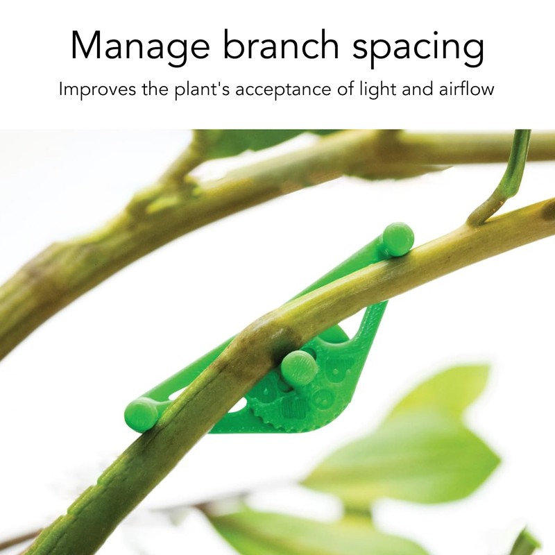 30pcs Low Stress Training Clips Adjustable Reusable Plastic Plant Stem