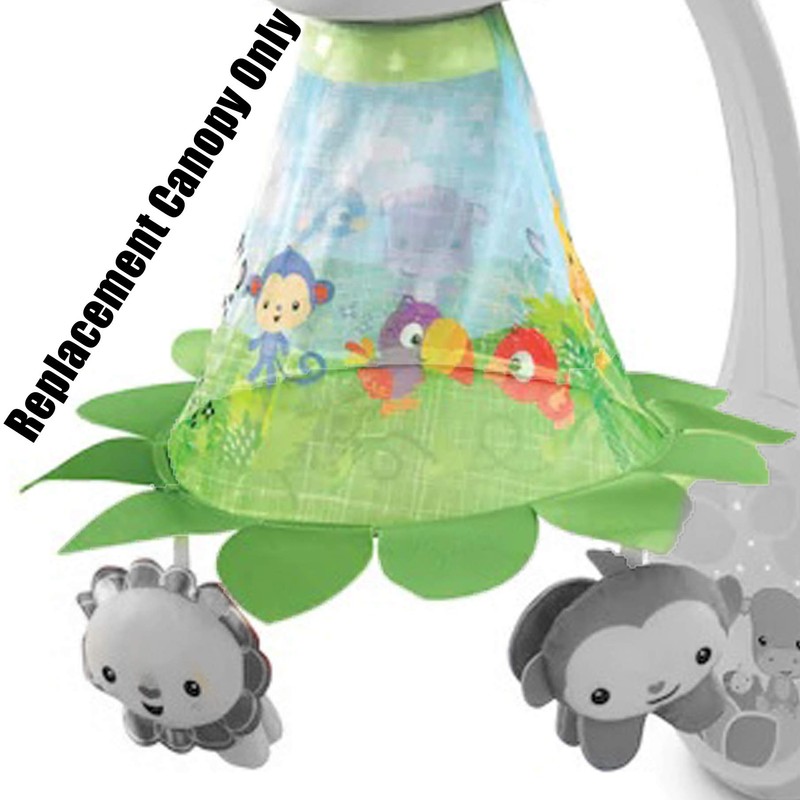 Fisher-Price Rainforest Grow-with-Me Projection Mobile DFP09 - Replacement Canopy