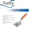 Toolty Stainless Steel Margin Trowel - Wall Putty Trowel, Plastering