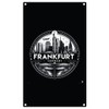 Frankfurt Germany Souvenir Home Decoration Metal Sign 9 x 15