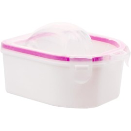 Recipiente para Remojar Uñas Resistente Cuenco de Manicura Llenado Agua o Líquido, Uso en Manos Derecha E Izquierda, Nail Nutrition