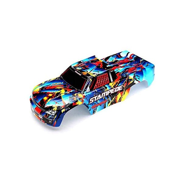 Traxxas TRA3648 Body, Stampede, Rock n' Roll (Painted, Decals Applied)