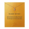 Music Note necklace, Treble Clef, Jewellery Gift for Her