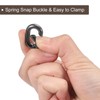 sourcing map Feather Oval Ring, 4 Pieces 0.98 Inch Round