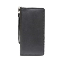 Ashlin RFID Blocking Passport and Ticket Wallet-Genuine Leather[RFIDT7774-18-01]