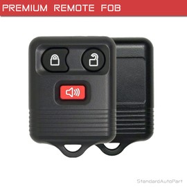 StandardAutoPart New Replacement Keyless Entry 3 Button Remote Car Key Fob Compatible with F-150 Explorer Escape Edge Ranger Fusion etc. with DIY Programming