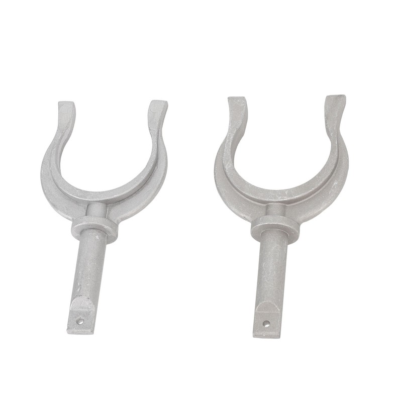 2Pcs Rowlock Socket Bracket 2in Aluminum Portable Durable Side Mount