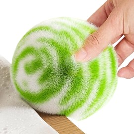 Genérico Bathroom Scrub Brush - Tub Cleaning Ball Brush, Bathtub Scrubber with 360° Design for Deep Cleaning Sink Tile Wall Faucet Home Apartment Hotel Office Dorm Bathroom Shower CleaningTool