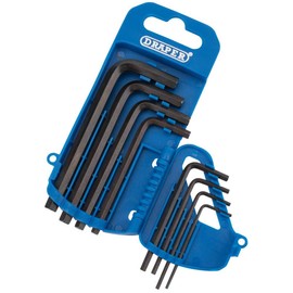 Draper 33685 Imperial Hexagon 8 Piece Key Set with Holder
