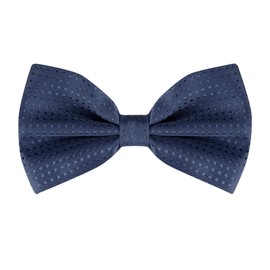 Allegra K Men's Polka Dots Pre-Tied Formal Party Bowtie Bow Ties, navy blue