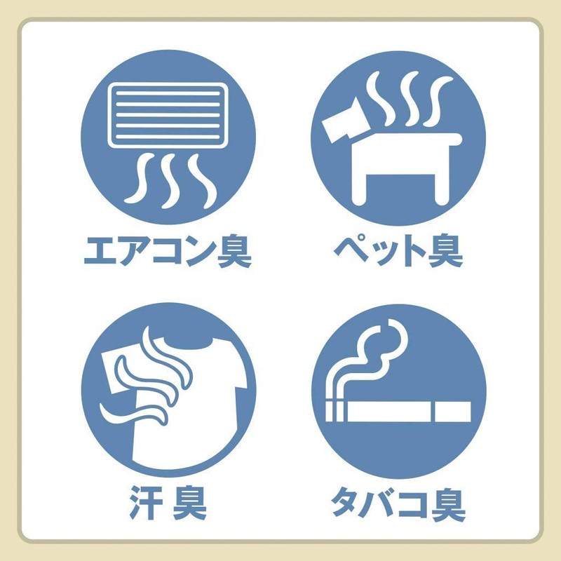 クルマの消臭力 新車復活消臭剤 クルマ用消臭剤 除菌&抗菌 無香性 250ml