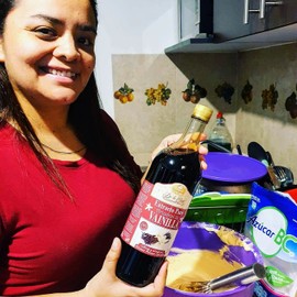 Extracto Puro Natural de Vainilla 250mL Frasco Plástico Viajero