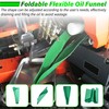 Flexible Oil Funnel, Foldable Form a Funnel, Reusable Flex Funnels