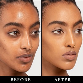 AFGHOUZ Matte Foundation Stick Makeup, Full Coverage Concealer And Contour Stick Foundation With Built In Applicator