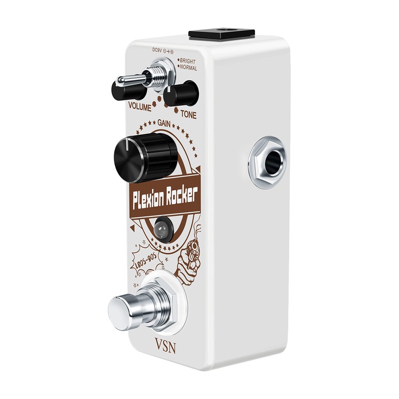 VSN Distortion Pedal Plexion Effect Pedal for Guitar Bass Distortion