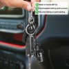 Car Keychain Key Chain Compatible with RAM 1500 - Colour: