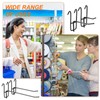 sourcing map 8 Grid Wall Hooks, 2/4/6/8 Inch Grid Wall