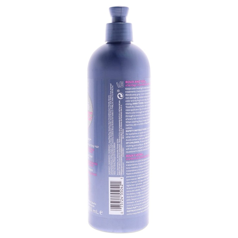 Roux, Fanci-Full Instant Hair Color Rinse, 42 Silver Lining ,Temporarily