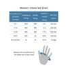 Isotoner Ladies Microfiber Winter Gloves with Button Detail, S/M, Cognac,