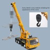WEECOC RC Crane Construction Tractor Remote Control Large Crane Truck