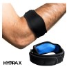 Codera Ajustable Deportiva Compresión Antebrazo Negro Azul