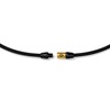 Colantotte SPORTS Necklace SR140 NEXT [AZ-1] Black x Silver L
