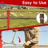 Zwinz Heavy Duty Galvanized Steel Wire Fence Stretcher Tool, Wire