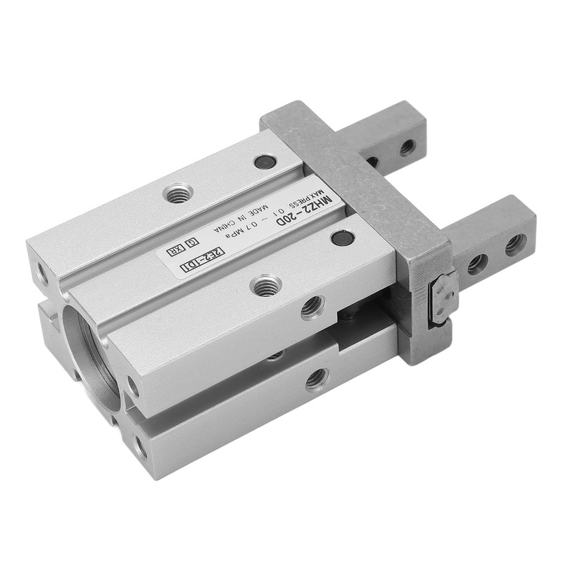 Air Pneumatic Parallel Gripper SMC Type Small Finger Cylinder Inlet