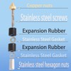 VAVAQQSE Emergency Pipe Water Stopper, Hot Melt Water Stop, Kit