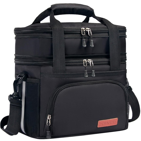 JOINGO JOINGO Lunch Box For Men/Women,Large Double-layer Insulated Expandable Reusable
