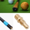 LT Easiyl 2Pcs Billiard Cue Extension Screws Copper Pool Cue