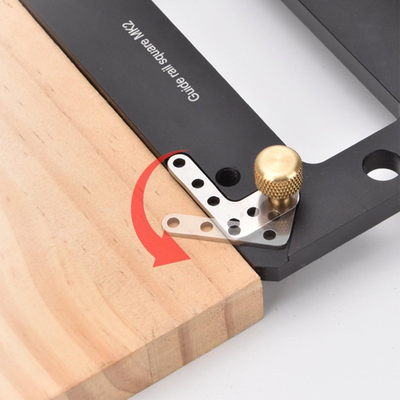 VOANZO 260mm Track Saw Square Right Angle Circular Saw Guide