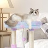 FISH&NAP Cute Cat Tree Kitten Cat Tower for Indoor Cat