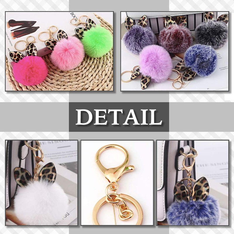 CHROME CRANE WB080 Women's Cat Ears Cat Leopard Pattern Cute