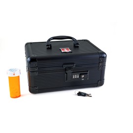 MEDICINE RX SAFE MCC-MDKB Medication Carrying Case Black_Medium