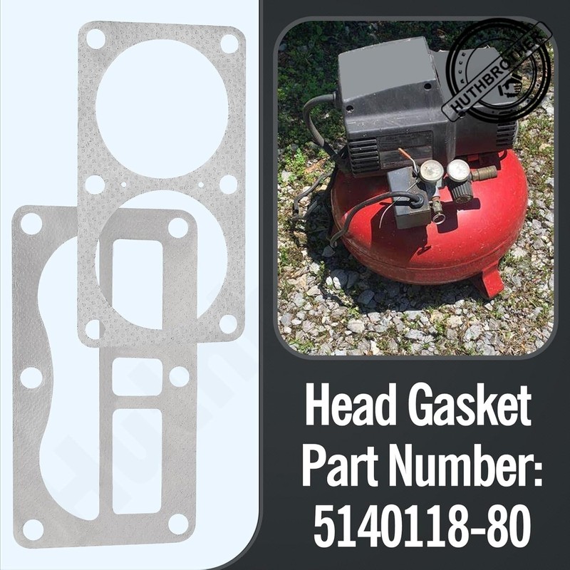 Huthbrother 5140118-80 / Z-CAC-291-1 5140118-79 Valve Plate Head Gaskett, Compatible