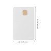 Uonlytech Chip Blank Cards, 8pcs Blank Smart Intelligent Card Contacts