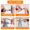 Foam Cannon for Pressure Washer Gun with Dual Connector Accessory