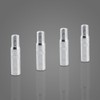 Qiilu QL00322 4x Metal Automotive Wheel Valve Caps Stem Extensions