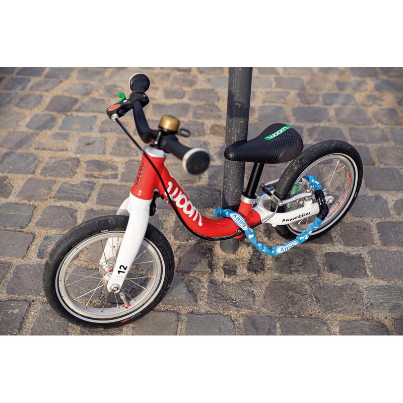 Cicli Bonin Unisex's Abus 4804K Lock Cable, Red, One Size