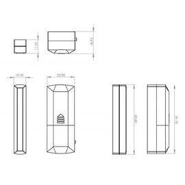Heatmiser Window/Door Contact Sensor