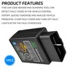 JYIS Bluetooth OBD2 Diagnostic Tool, OBD2 Scanner for Car, Wireless