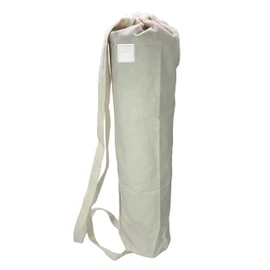[Teeyar] Yoga Mat Bag - Canvas Drawstring 75cm x 16cm Exercise Mat Bag with Adjustable Strap, Fits Most Yoga Mats