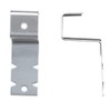 Maximex Window Hooks, Set of 2, Stainless Steel Colour, Decoration,