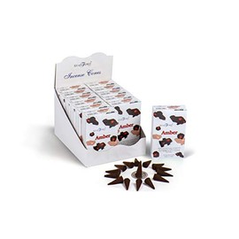Stamford 37211 Amber Incense, 15 Cones x 12 Packs, Black, One Size